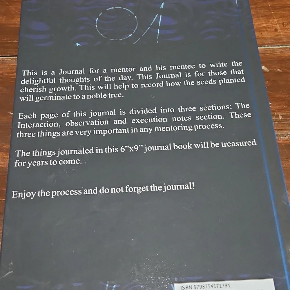 NEW Mentor/Mentee Journal
